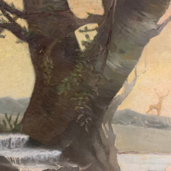 Ölgemälde Geburt der Venus von Mária Szánthó