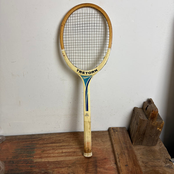 Vintage Holz Tennisschläger Triumph von Tretorn