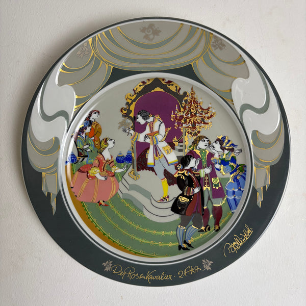 Sammelteller Der Rosenkavalier 2. Akt von Björn Wiinblad für Rosenthal
