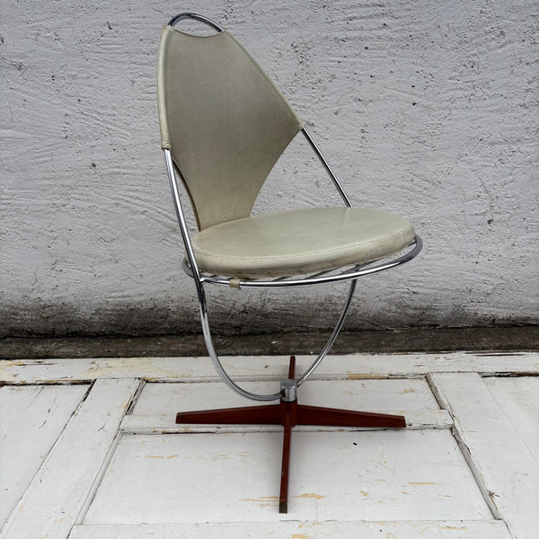 Vintage Eierdrehstuhl von Arne Dahlén