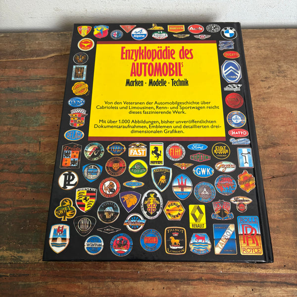 Buch Enzyklopädie des Automobils Marken Modelle Technik