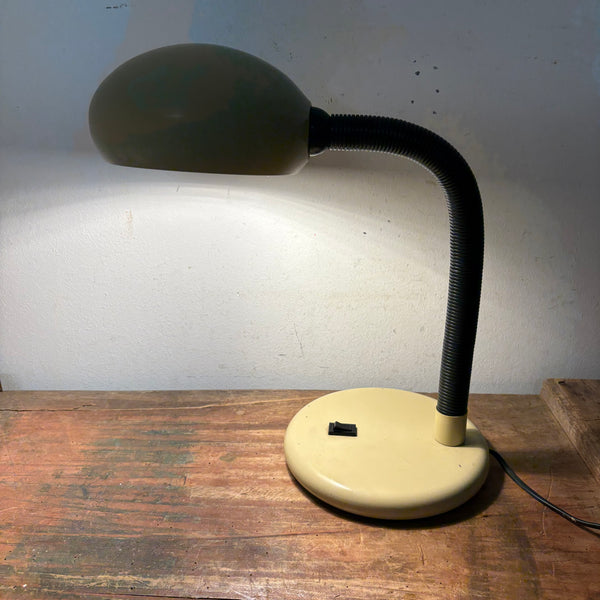 Vintage Schwanenhals Schreibtischlampe 7001 von Schmidt
