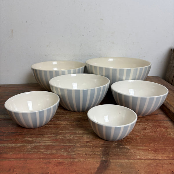 Vintage Mid Century Keramik Küchen Schüssel Set
