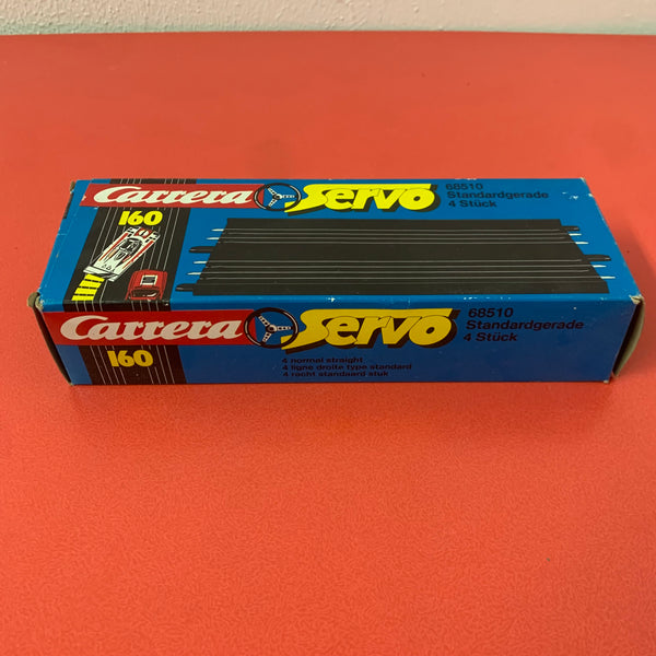 Carrera Servo 160 Standardgerade 4 Stück 68510