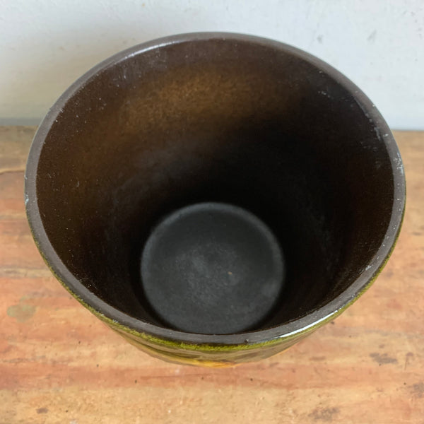 Vintage Keramik Blumen Übertopf von Scheurich 887-12