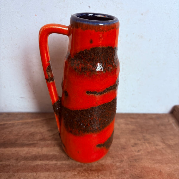Vintage Fat Lava Keramik Vase von Scheurich 275-20