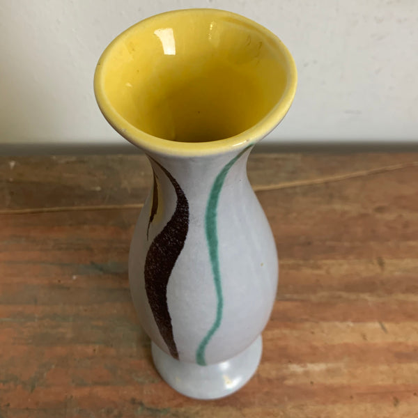 Mid Century Keramik Vase von Scheurich 210-21