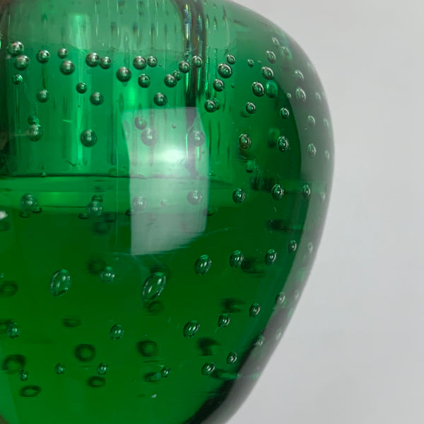 Vintage Bubble Glas Kerzenständer