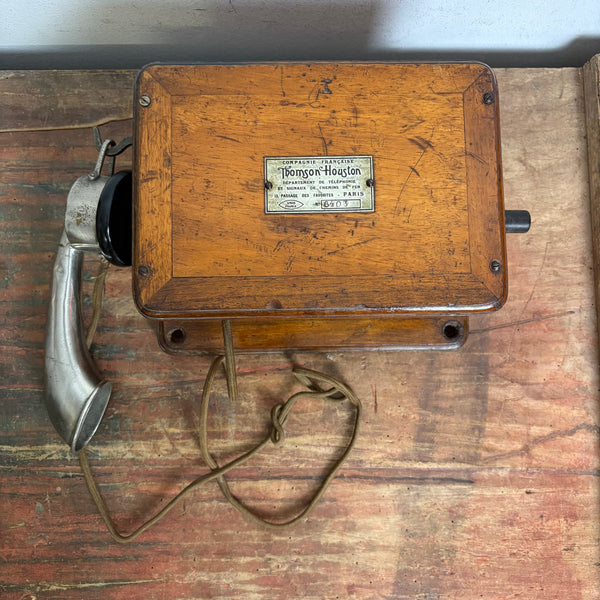 Antikes Wandtelefon