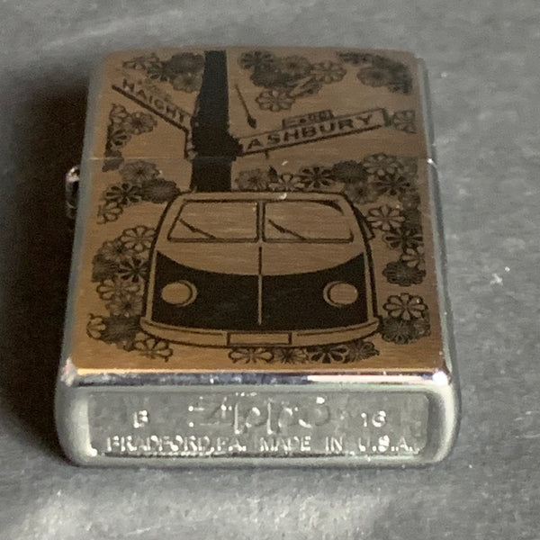 Zippo Feuerzeug Flower Power VW Camper