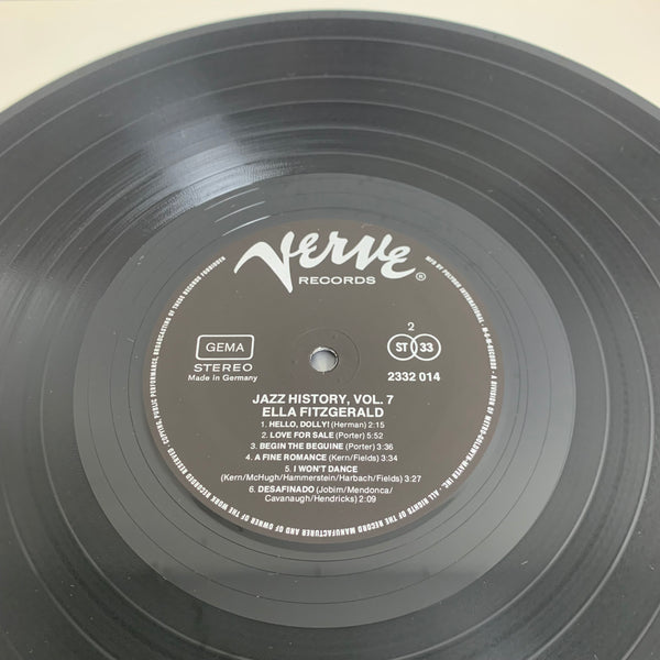 Doppel LP Jazz History Ella Fitzgerald Vol. 7