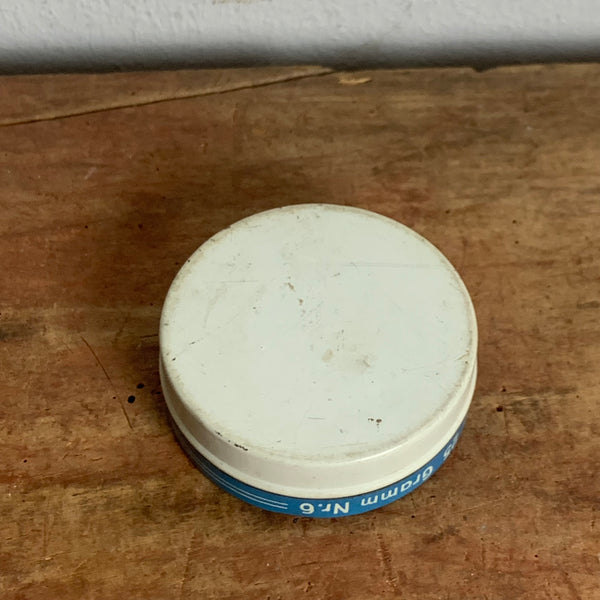 Vintage Blechdose Stahlstecknadeln Lybelle Dosco