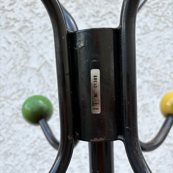 Vintage Mid Century Atomic Garderobenständer von Roger Feraud