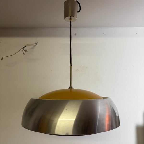 Vintage Design Space Age Aluminium Deckenlampe