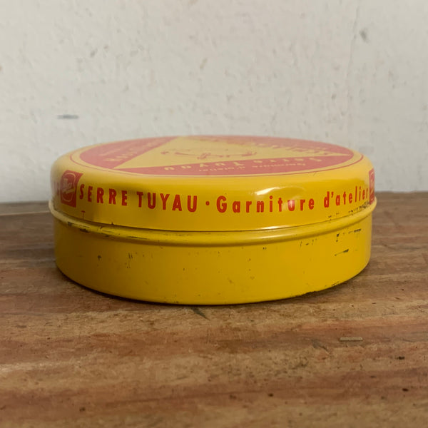 Vintage Blechdose Schlauchbinder
Werkstatt Packung