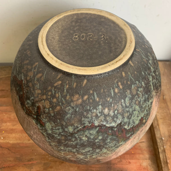 Vintage Keramik Vase von Kurt Tschörner für Ruscha Art 802-3