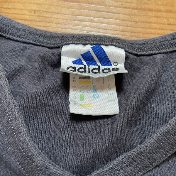 Adidas Baby Tee - Faded Black Vintage