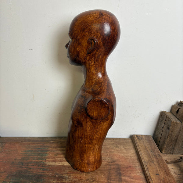 Vintage Büste Schaufensterpuppe