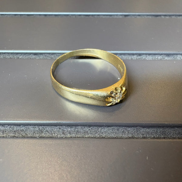Vintage Brilliantring in Gelbgold 14 Karat