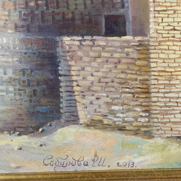 Ölgemälde Orientalische Stadt von Cadupola