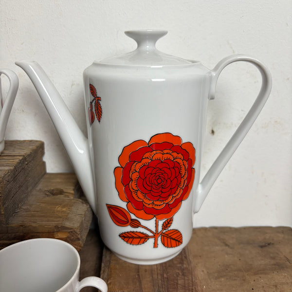 Vintage Kaffeeservice für 6 Personen von Kahla