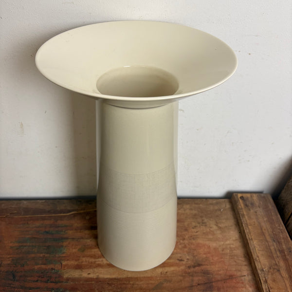 Große vintage Porzellan Vase von Paul Costelloe für Wedgwood