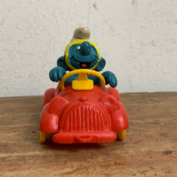 Vintage Autofahrer Schlumpf