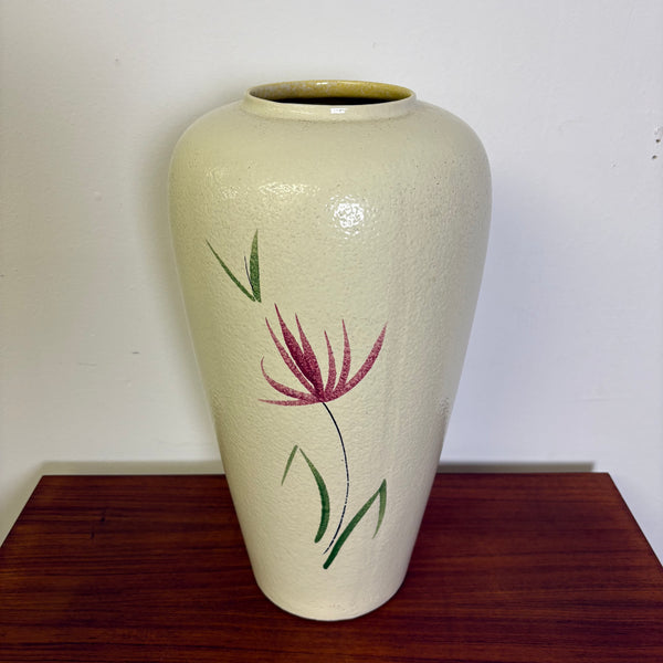Mid Century Keramik Vase von Scheurich 517-50