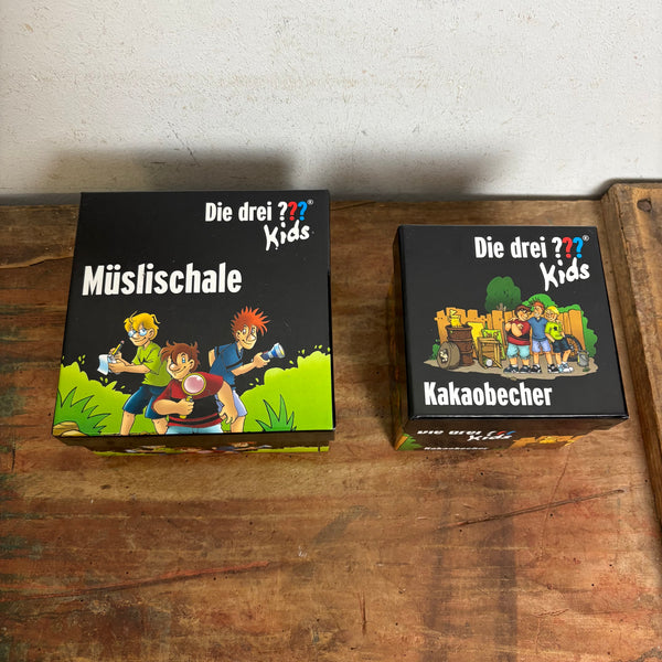 Drei ??? Kids Kakaobecher und Müslischale OVP
