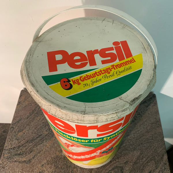 Vintage Waschmittel Waschpulver Tonne Persil