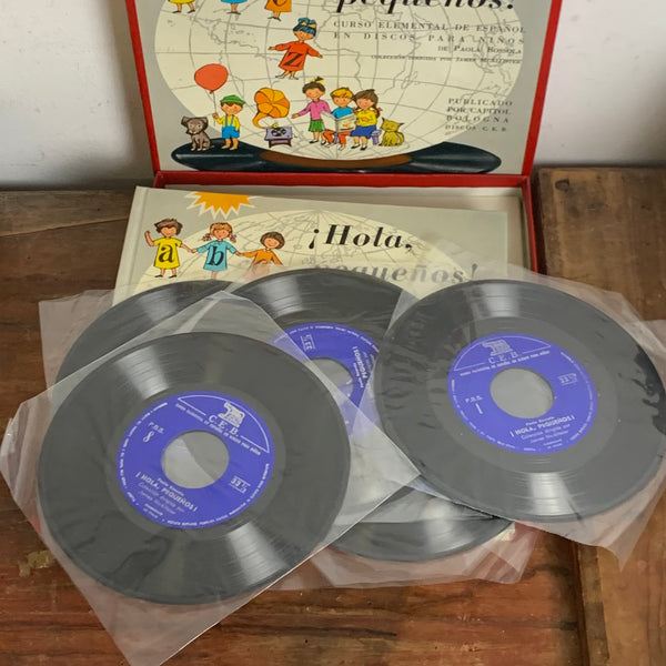 ¡Hola, pequeños! Buch und Schallplatten