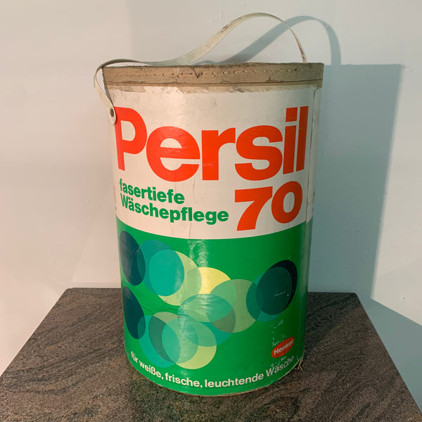 Vintage Waschmittel Waschpulver Tonne Persil