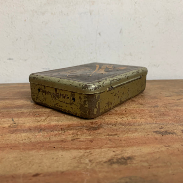 Vintage Rauch Tabak Blechdose von Krafft