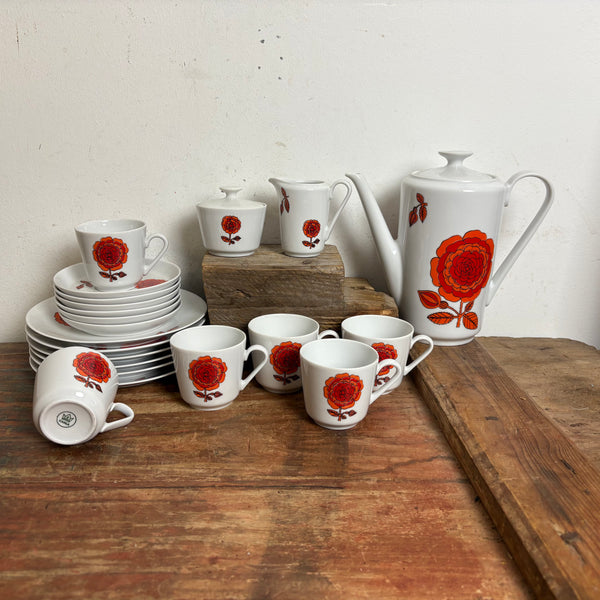 Vintage Kaffeeservice für 6 Personen von Kahla