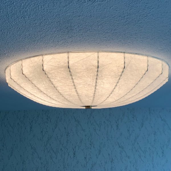 Vintage Cocoon Deckenlampe von Friedel Wauer für Goldkant Leuchten