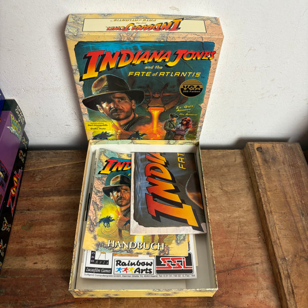 Computerspiel Indiana Jones and the Fate of Atlantis Amiga Big Box