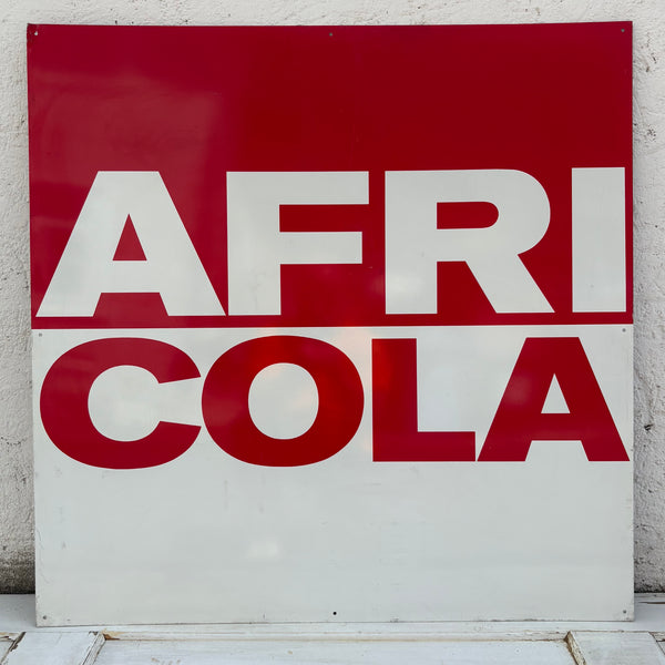 Vintage großes Blechschild Afri Cola Schild