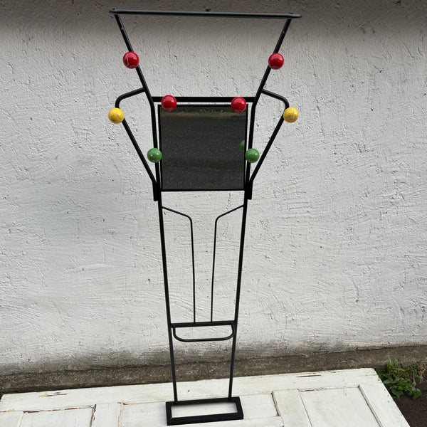 Vintage Mid Century Atomic Wand Garderobe von Roger Feraud