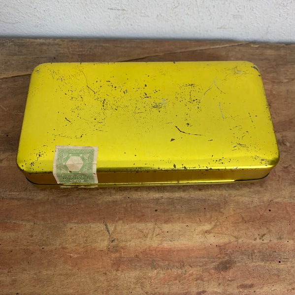 Vintage Tabak Blechdose WK Goldblatt