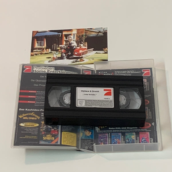 VHS Video Kassette Wallace & Cromit