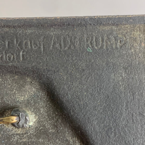 Adolf Hitler Bronzeplakette von Heinrich Moshage