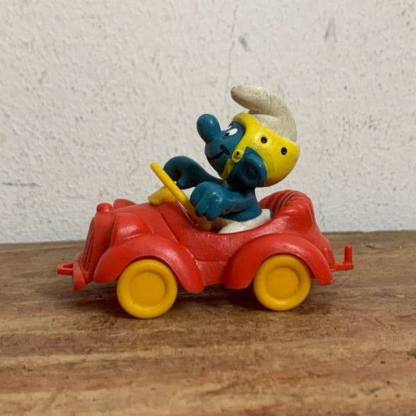 Vintage Autofahrer Schlumpf