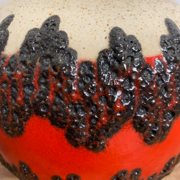 Vintage Bay Keramik Fat Lava Vase 70-20