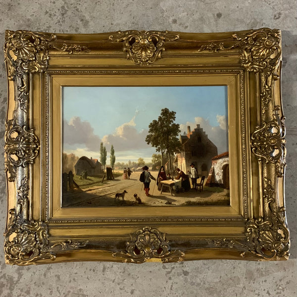 Ölgemälde Der Handel von Lambertus Lingeman