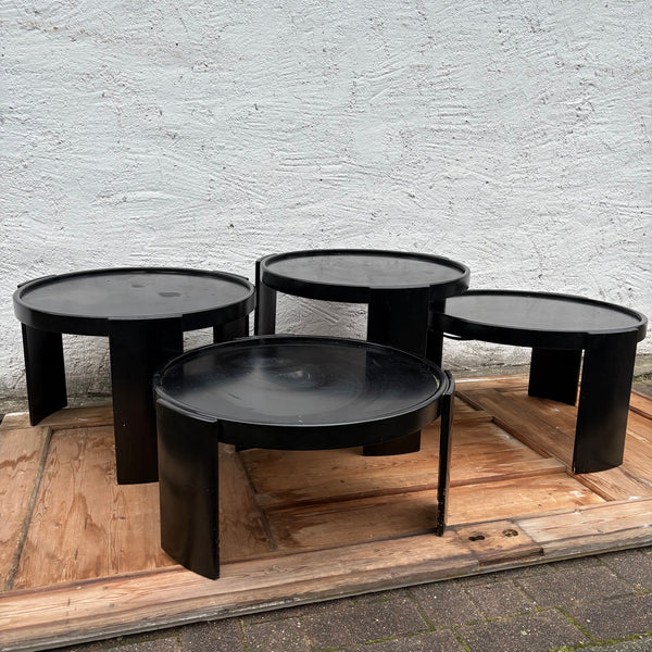 Vintage Nesting Tables von Gianfranco Frattini für Cassina