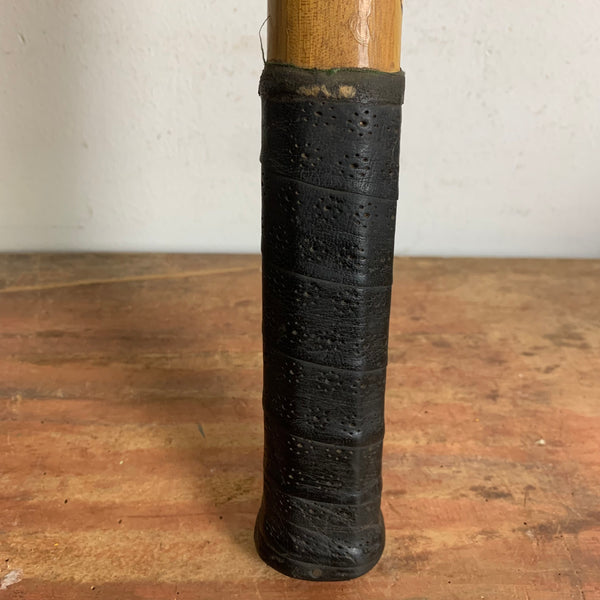 Vintage Holz Tennisschläger von Paul Horaczek mit Spannrahmen