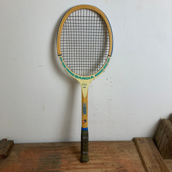 Vintage Holz Tennisschläger Garcia Pro Cardin 180