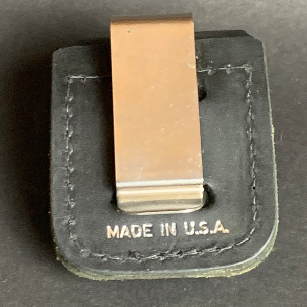 Zippo Feuerzeug Gürtel Tasche schwarz