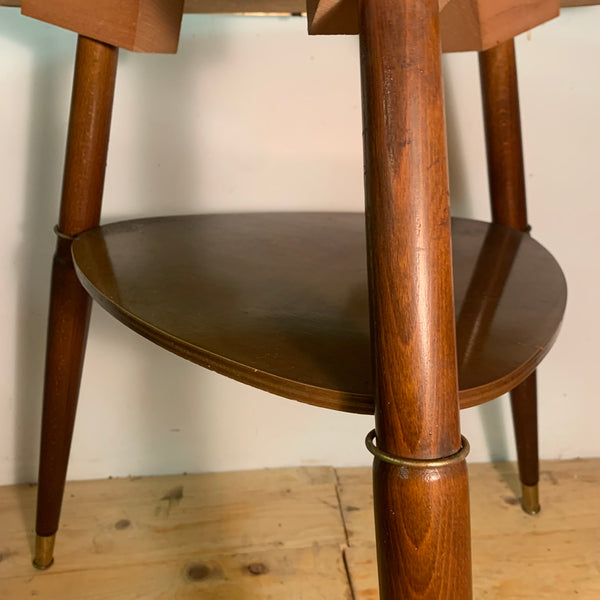 Mid Century Nierentisch Beistelltisch