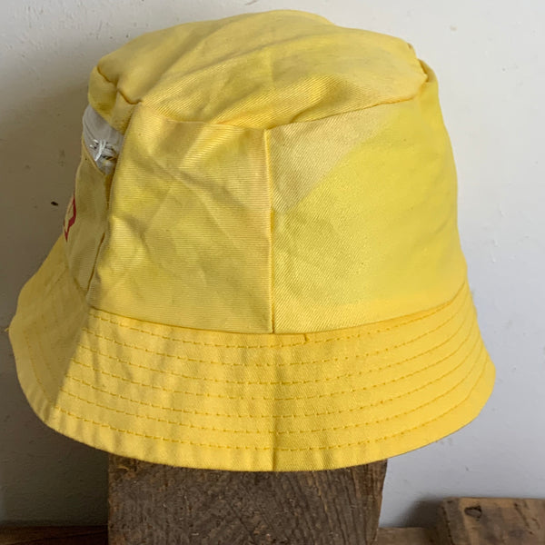 Vintage Fischerhut mit Shell Logo